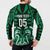 Custom Aotearoa Ngai Tahu Button Sweatshirt Maori Pattern New Zealand - Polynesian Pride