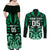 Custom Aotearoa Ngai Tahu Couples Matching Off Shoulder Maxi Dress and Long Sleeve Button Shirt Maori Pattern New Zealand - Polynesian Pride