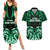 Custom Aotearoa Ngai Tahu Couples Matching Summer Maxi Dress and Hawaiian Shirt Maori Pattern New Zealand - Polynesian Pride