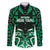 Custom Aotearoa Ngai Tahu Family Matching Off The Shoulder Long Sleeve Dress and Hawaiian Shirt Maori Pattern New Zealand - Polynesian Pride