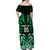 Custom Aotearoa Ngai Tahu Family Matching Off Shoulder Maxi Dress and Hawaiian Shirt Maori Pattern New Zealand - Polynesian Pride