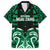 Custom Aotearoa Ngai Tahu Family Matching Short Sleeve Bodycon Dress and Hawaiian Shirt Maori Pattern New Zealand - Polynesian Pride