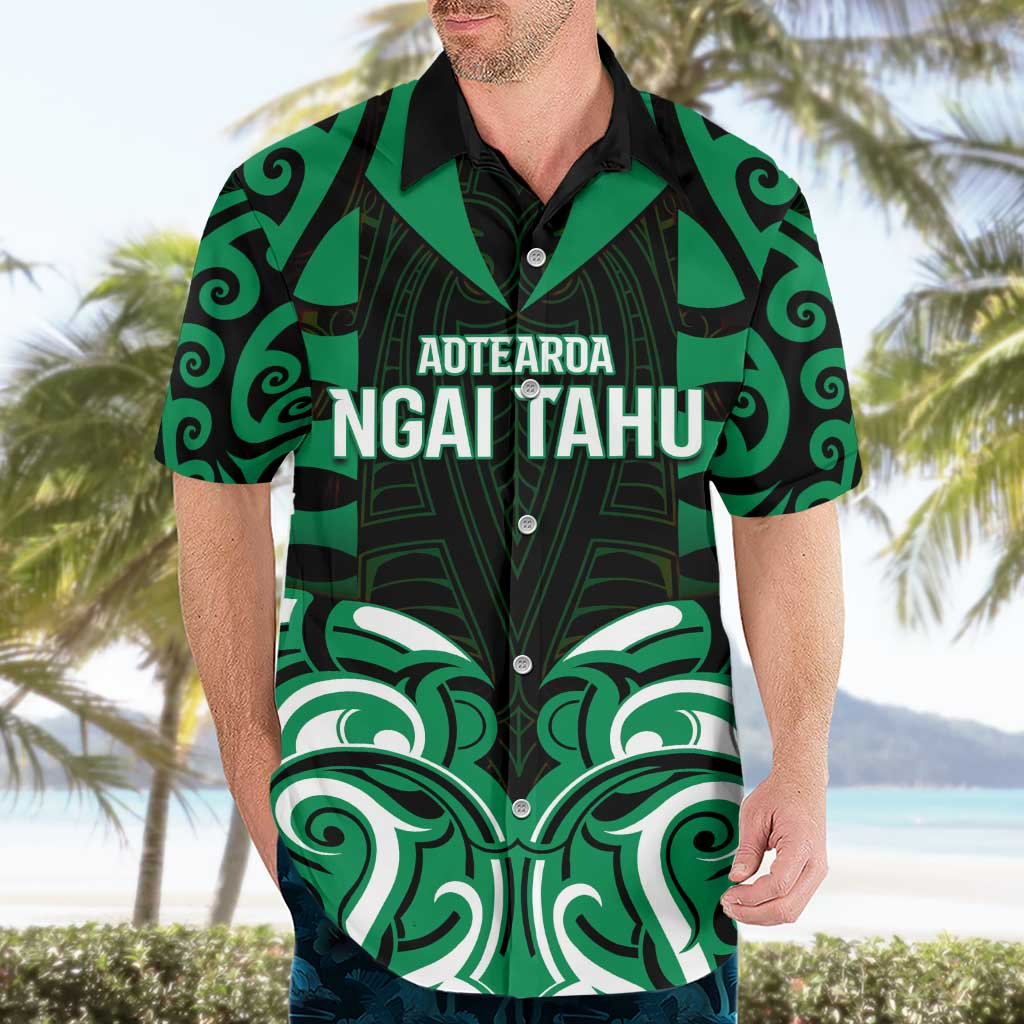 Custom Aotearoa Ngai Tahu Hawaiian Shirt Maori Pattern New Zealand - Polynesian Pride