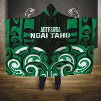 Aotearoa Ngai Tahu Hooded Blanket Maori Pattern New Zealand - Polynesian Pride