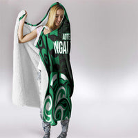 Aotearoa Ngai Tahu Hooded Blanket Maori Pattern New Zealand - Polynesian Pride
