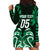 Custom Aotearoa Ngai Tahu Hoodie Dress Maori Pattern New Zealand - Polynesian Pride