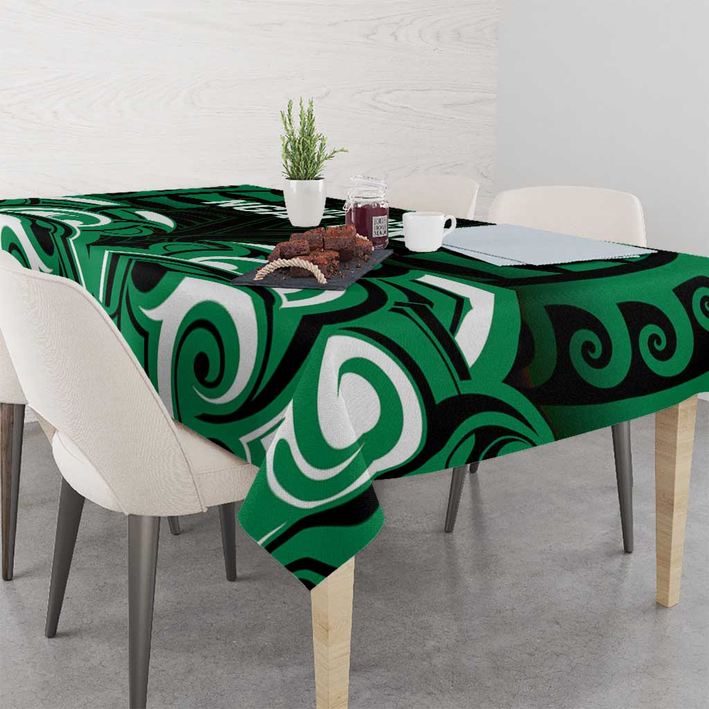 Aotearoa Ngai Tahu Tablecloth Maori Pattern New Zealand - Polynesian Pride
