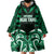 Custom Aotearoa Ngai Tahu Wearable Blanket Hoodie Maori Pattern New Zealand - Polynesian Pride
