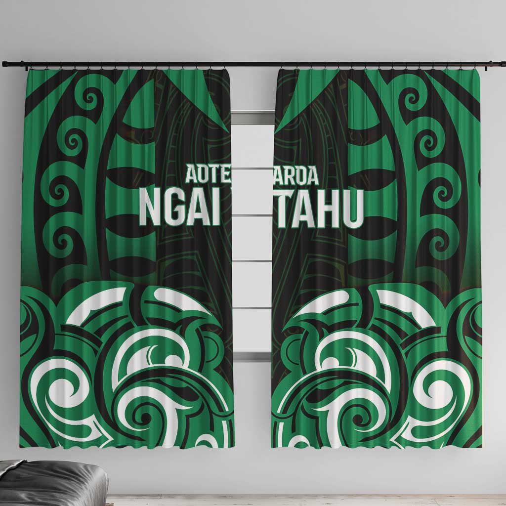 Aotearoa Ngai Tahu Window Curtain Maori Pattern New Zealand - Polynesian Pride