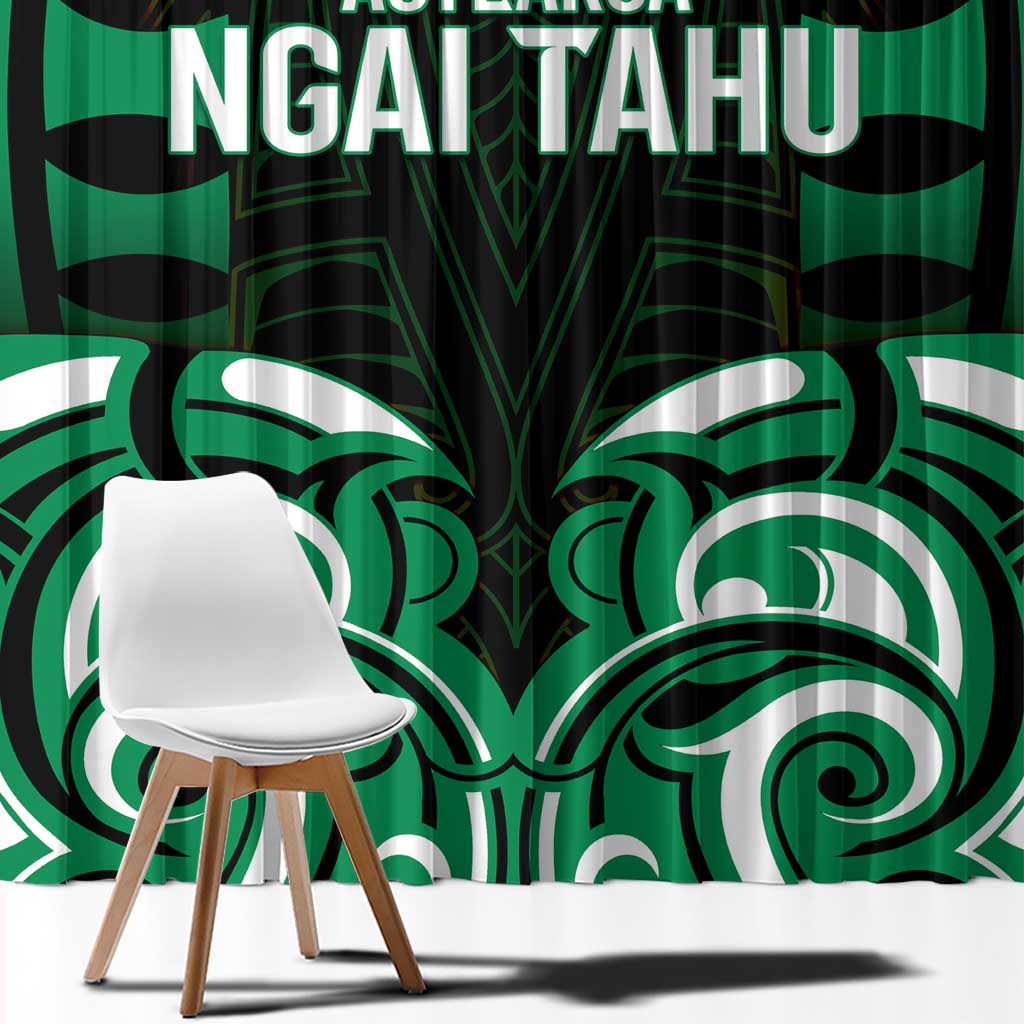 Aotearoa Ngai Tahu Window Curtain Maori Pattern New Zealand - Polynesian Pride