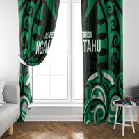 Aotearoa Ngai Tahu Window Curtain Maori Pattern New Zealand - Polynesian Pride