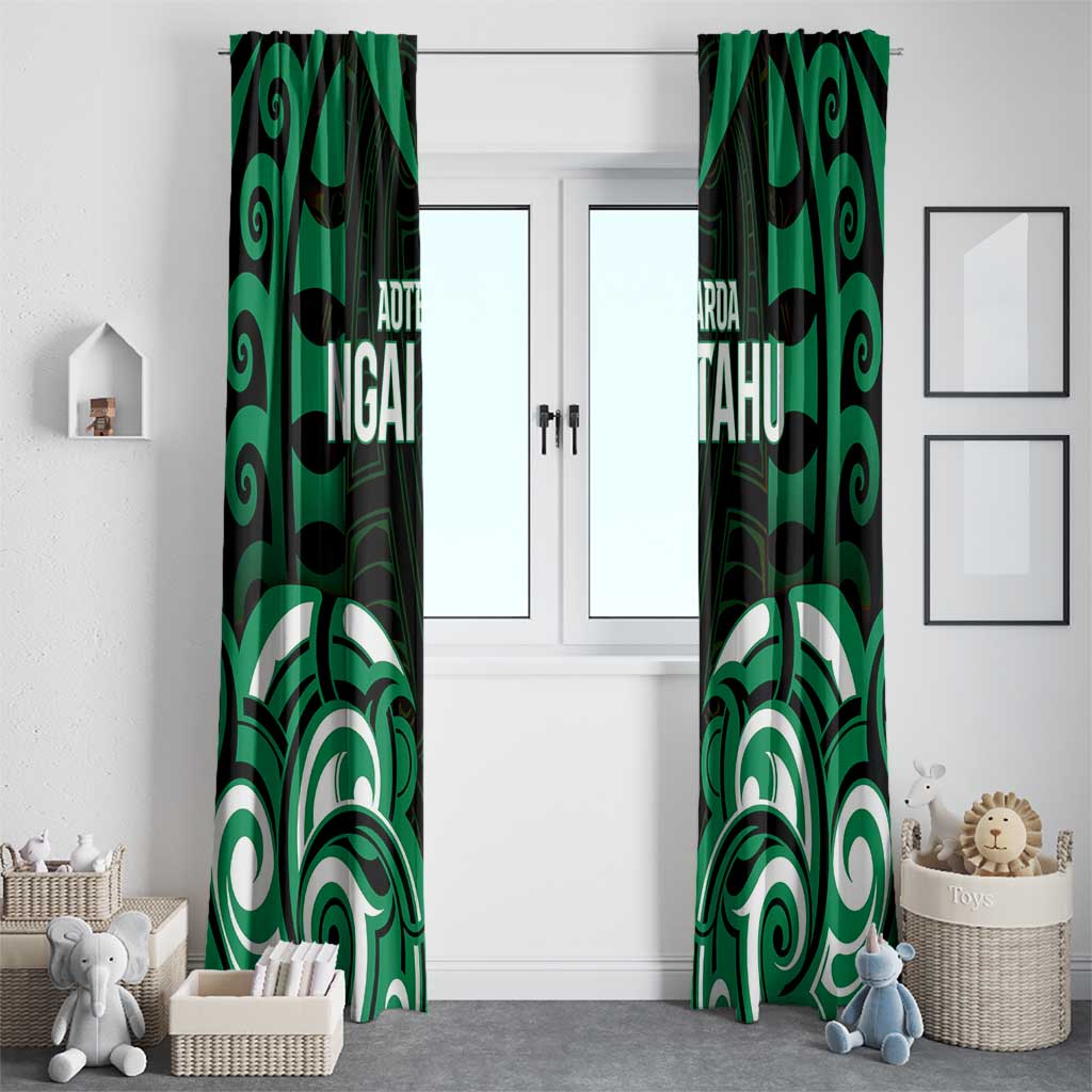 Aotearoa Ngai Tahu Window Curtain Maori Pattern New Zealand - Polynesian Pride