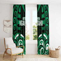 Aotearoa Ngai Tahu Window Curtain Maori Pattern New Zealand - Polynesian Pride