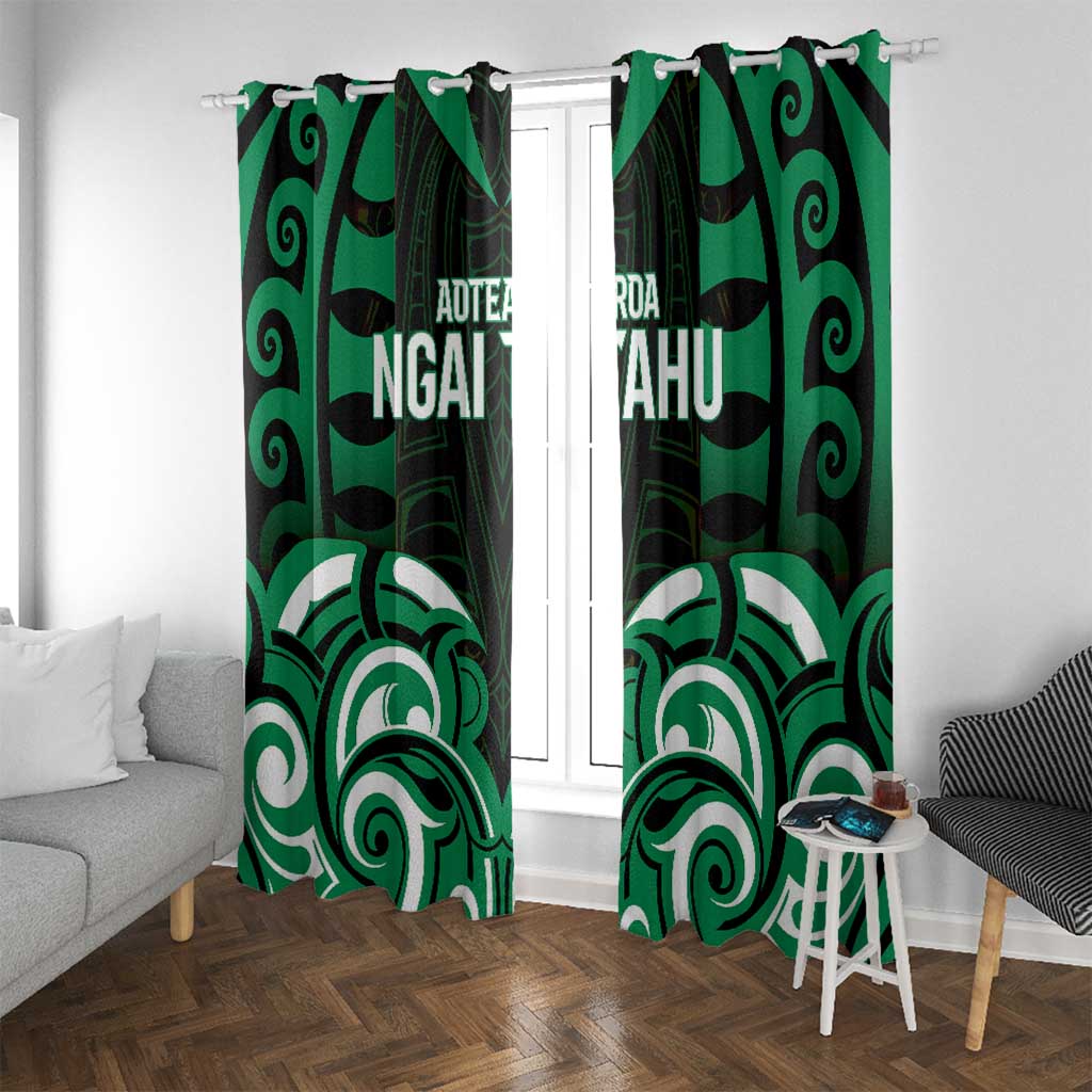 Aotearoa Ngai Tahu Window Curtain Maori Pattern New Zealand - Polynesian Pride