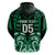 Custom Aotearoa Ngai Tahu Zip Hoodie Maori Pattern New Zealand - Polynesian Pride