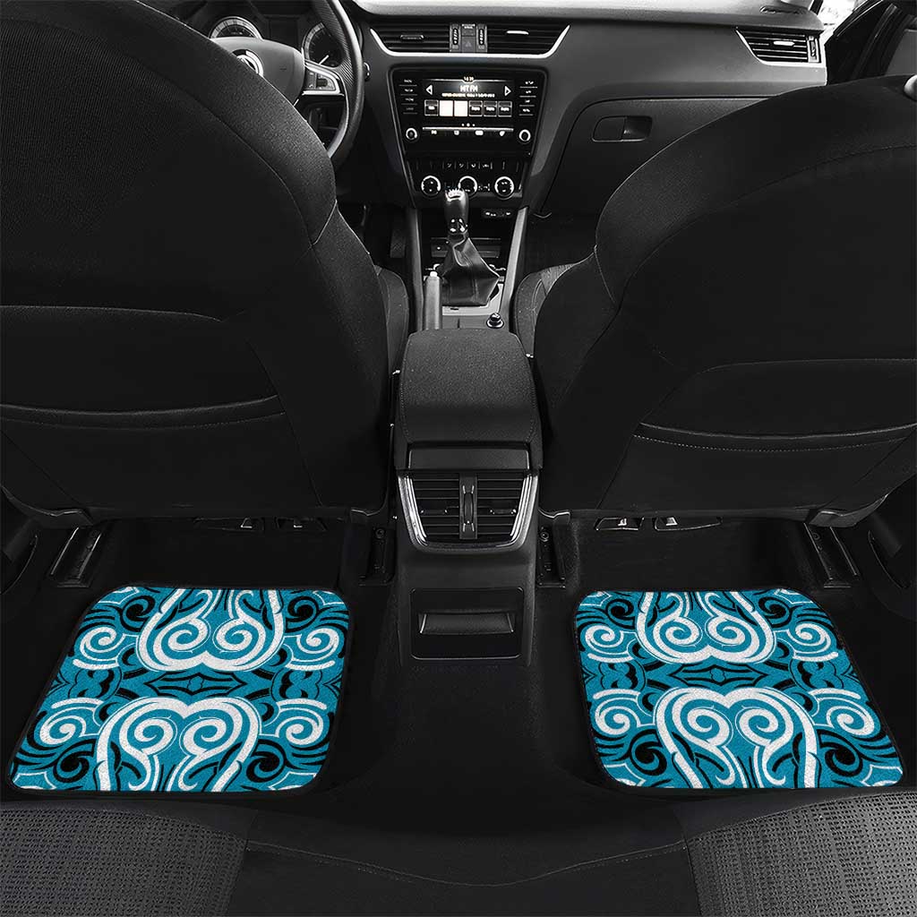 Aotearoa Ngati Porou Car Mats Maori Pattern New Zealand - Polynesian Pride