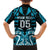 Custom Aotearoa Ngati Porou Family Matching Long Sleeve Bodycon Dress and Hawaiian Shirt Maori Pattern New Zealand - Polynesian Pride
