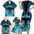 Custom Aotearoa Ngati Porou Family Matching Short Sleeve Bodycon Dress and Hawaiian Shirt Maori Pattern New Zealand - Polynesian Pride