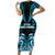 Custom Aotearoa Ngati Porou Family Matching Short Sleeve Bodycon Dress and Hawaiian Shirt Maori Pattern New Zealand - Polynesian Pride