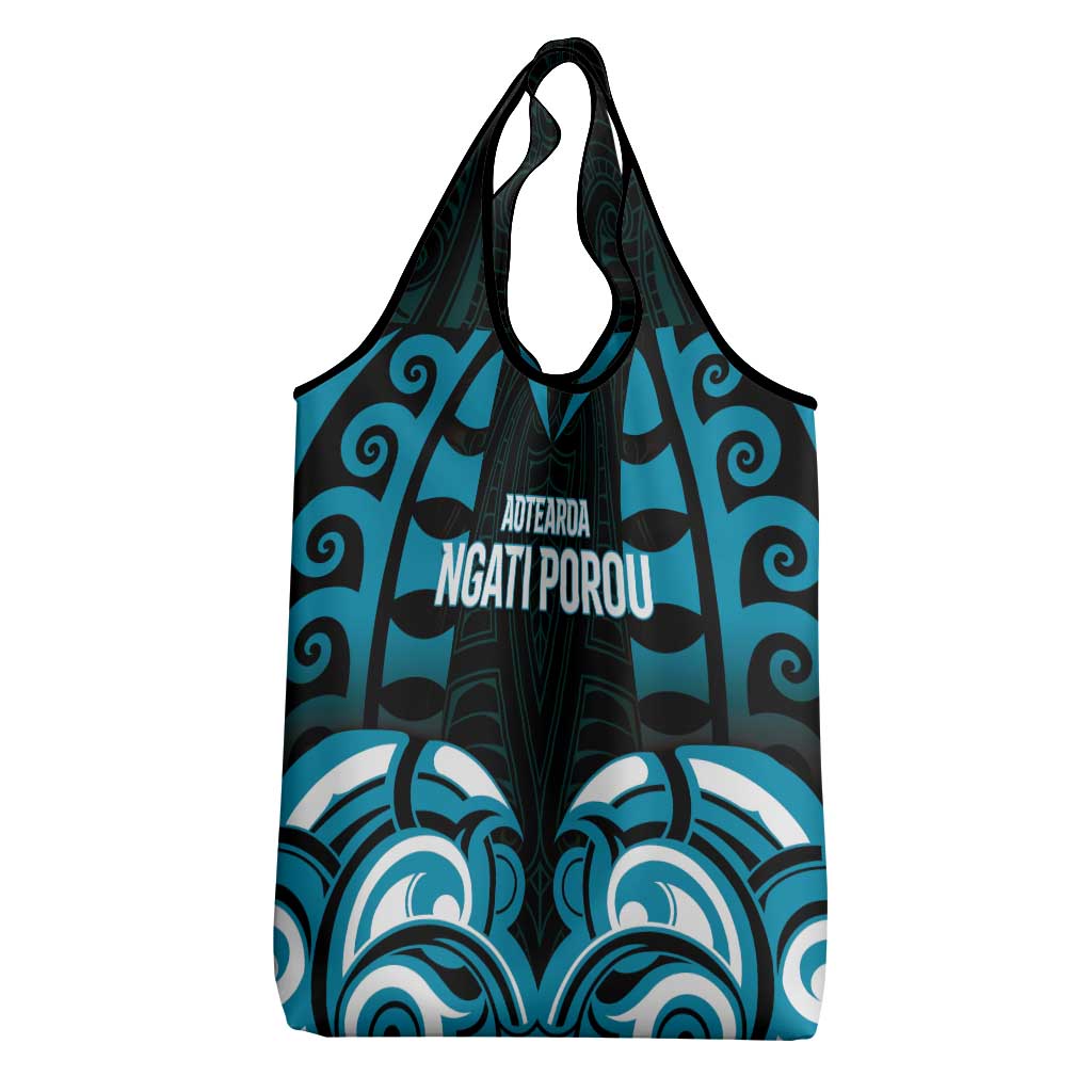 Aotearoa Ngati Porou Grocery Bag Maori Pattern New Zealand - Polynesian Pride