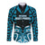 Custom Aotearoa Ngati Porou Long Sleeve Button Shirt Maori Pattern New Zealand - Polynesian Pride