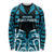 Custom Aotearoa Ngati Porou Long Sleeve Shirt Maori Pattern New Zealand - Polynesian Pride