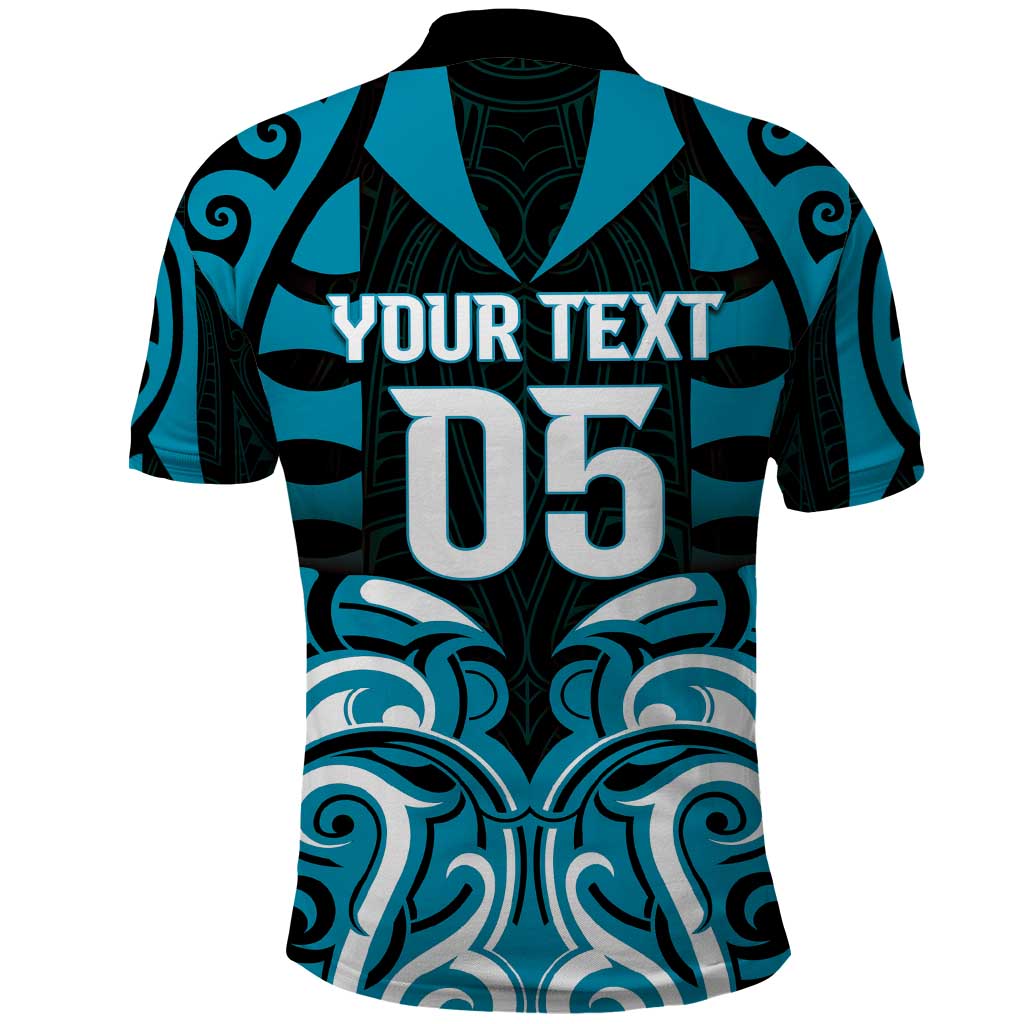 Custom Aotearoa Ngati Porou Polo Shirt Maori Pattern New Zealand - Polynesian Pride