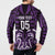 Custom Aotearoa Rangitane Button Sweatshirt Maori Pattern New Zealand - Polynesian Pride