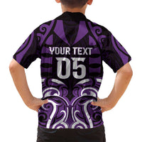 Custom Aotearoa Rangitane Family Matching Long Sleeve Bodycon Dress and Hawaiian Shirt Maori Pattern New Zealand DT05 - Polynesian Pride