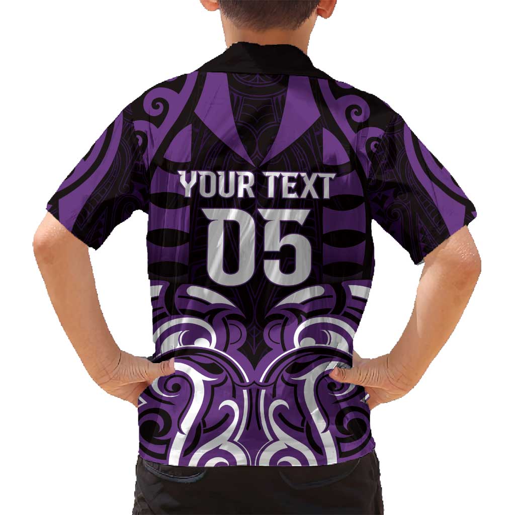 Custom Aotearoa Rangitane Family Matching Puletasi and Hawaiian Shirt Maori Pattern New Zealand - Polynesian Pride