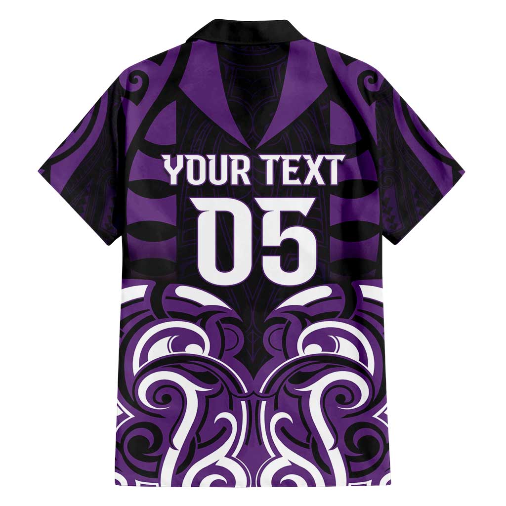 Custom Aotearoa Rangitane Family Matching Puletasi and Hawaiian Shirt Maori Pattern New Zealand - Polynesian Pride