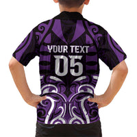 Custom Aotearoa Rangitane Family Matching Short Sleeve Bodycon Dress and Hawaiian Shirt Maori Pattern New Zealand DT05 - Polynesian Pride