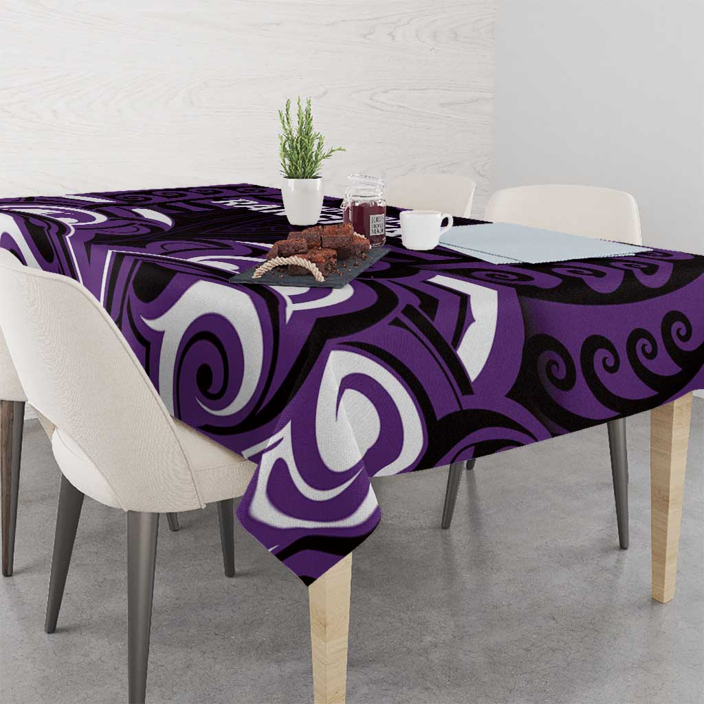 Aotearoa Rangitane Tablecloth Maori Pattern New Zealand - Polynesian Pride