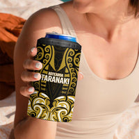 Custom Aotearoa Taranaki 4 in 1 Can Cooler Tumbler Maori Pattern New Zealand - Polynesian Pride