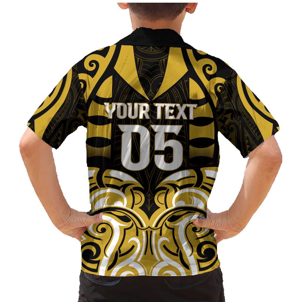 Custom Aotearoa Taranaki Family Matching Mermaid Dress and Hawaiian Shirt Maori Pattern New Zealand DT05 - Polynesian Pride