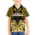 Custom Aotearoa Taranaki Family Matching Off The Shoulder Long Sleeve Dress and Hawaiian Shirt Maori Pattern New Zealand - Polynesian Pride
