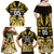 Custom Aotearoa Taranaki Family Matching Off Shoulder Maxi Dress and Hawaiian Shirt Maori Pattern New Zealand - Polynesian Pride