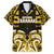 Custom Aotearoa Taranaki Family Matching Short Sleeve Bodycon Dress and Hawaiian Shirt Maori Pattern New Zealand - Polynesian Pride