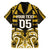Custom Aotearoa Taranaki Family Matching Short Sleeve Bodycon Dress and Hawaiian Shirt Maori Pattern New Zealand - Polynesian Pride