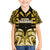 Custom Aotearoa Taranaki Family Matching Short Sleeve Bodycon Dress and Hawaiian Shirt Maori Pattern New Zealand - Polynesian Pride