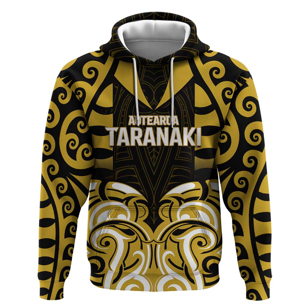 Custom Aotearoa Taranaki Hoodie Maori Pattern New Zealand - Polynesian Pride