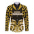 Custom Aotearoa Taranaki Long Sleeve Button Shirt Maori Pattern New Zealand - Polynesian Pride
