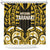 Aotearoa Taranaki Shower Curtain Maori Pattern New Zealand - Polynesian Pride