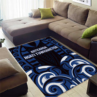Aotearoa Ngati Tuwharetoa Area Rug Maori Pattern New Zealand - Polynesian Pride