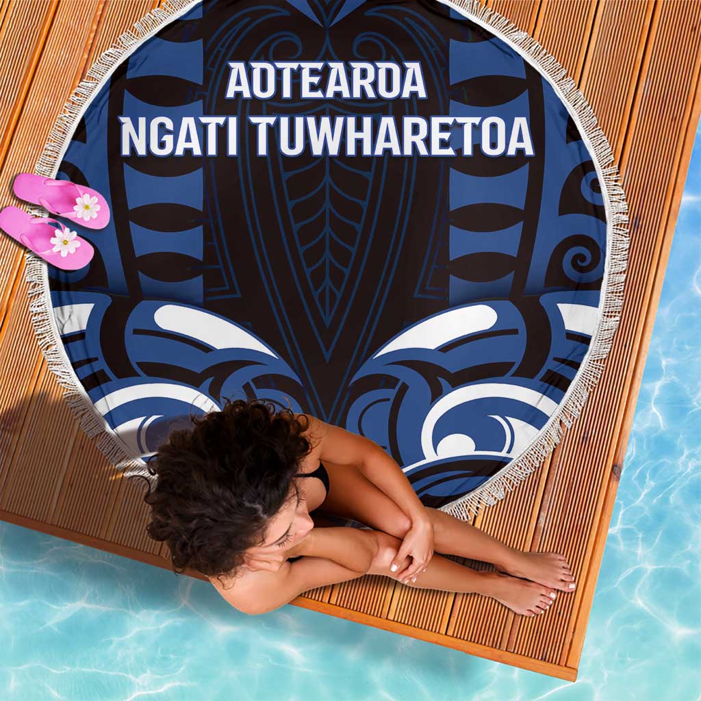 Aotearoa Ngati Tuwharetoa Beach Blanket Maori Pattern New Zealand - Polynesian Pride