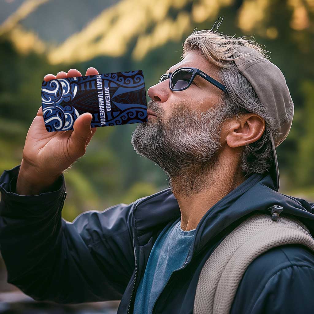 Custom Aotearoa Ngati Tuwharetoa 4 in 1 Can Cooler Tumbler Maori Pattern New Zealand - Polynesian Pride