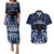 Custom Aotearoa Ngati Tuwharetoa Couples Matching Puletasi and Hawaiian Shirt Maori Pattern New Zealand - Polynesian Pride