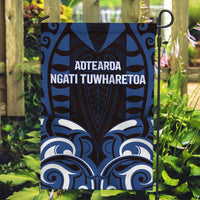 Aotearoa Ngati Tuwharetoa Garden Flag Maori Pattern New Zealand - Polynesian Pride