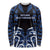 Custom Aotearoa Ngati Tuwharetoa Long Sleeve Shirt Maori Pattern New Zealand - Polynesian Pride