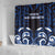 Aotearoa Ngati Tuwharetoa Shower Curtain Maori Pattern New Zealand - Polynesian Pride